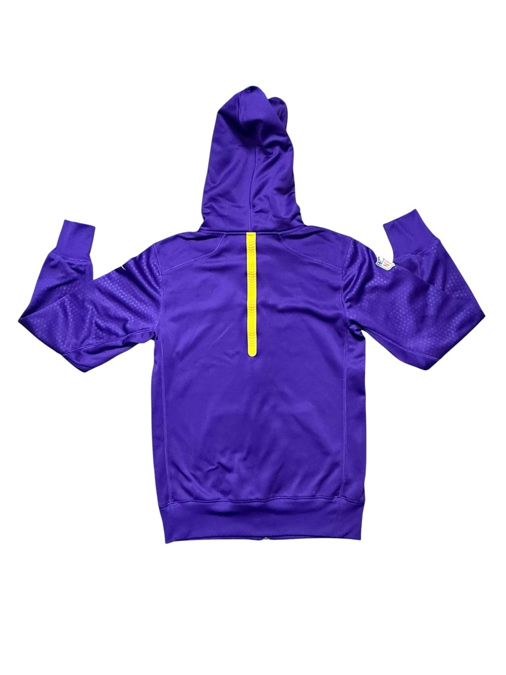 Nike Minnesota Vikings Therma-FIT Full Zip Hoodie Men’s Small Purple NFL - Picture 3 of 11